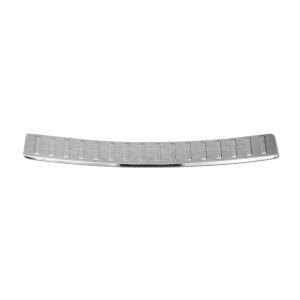 Volkswagen Golf VII Rear Bumper Sill Cover - Omac - S.Steel - Brushed Silver - '13-'19 Volkswagen Golf VII Rear Bumper Sill Cover - Omac - S.Steel - Brushed Silver - '13-'19
